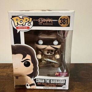 RARE Funko Pop! Movies Conan the Barbarian #381 "War Paint" vinyl figure